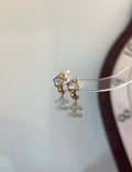 CHANEL Crystal Earrings