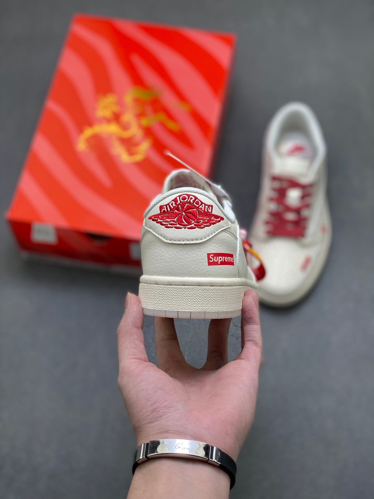 Fragment x Travis Scott x Dior x Nike Air Jordan 1 Low - Image 4