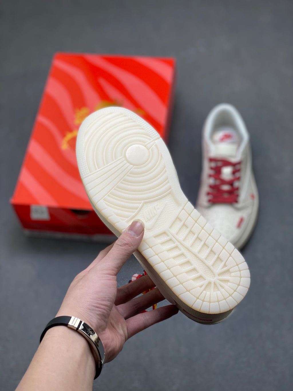 Fragment x Travis Scott x Dior x Nike Air Jordan 1 Low - Image 6