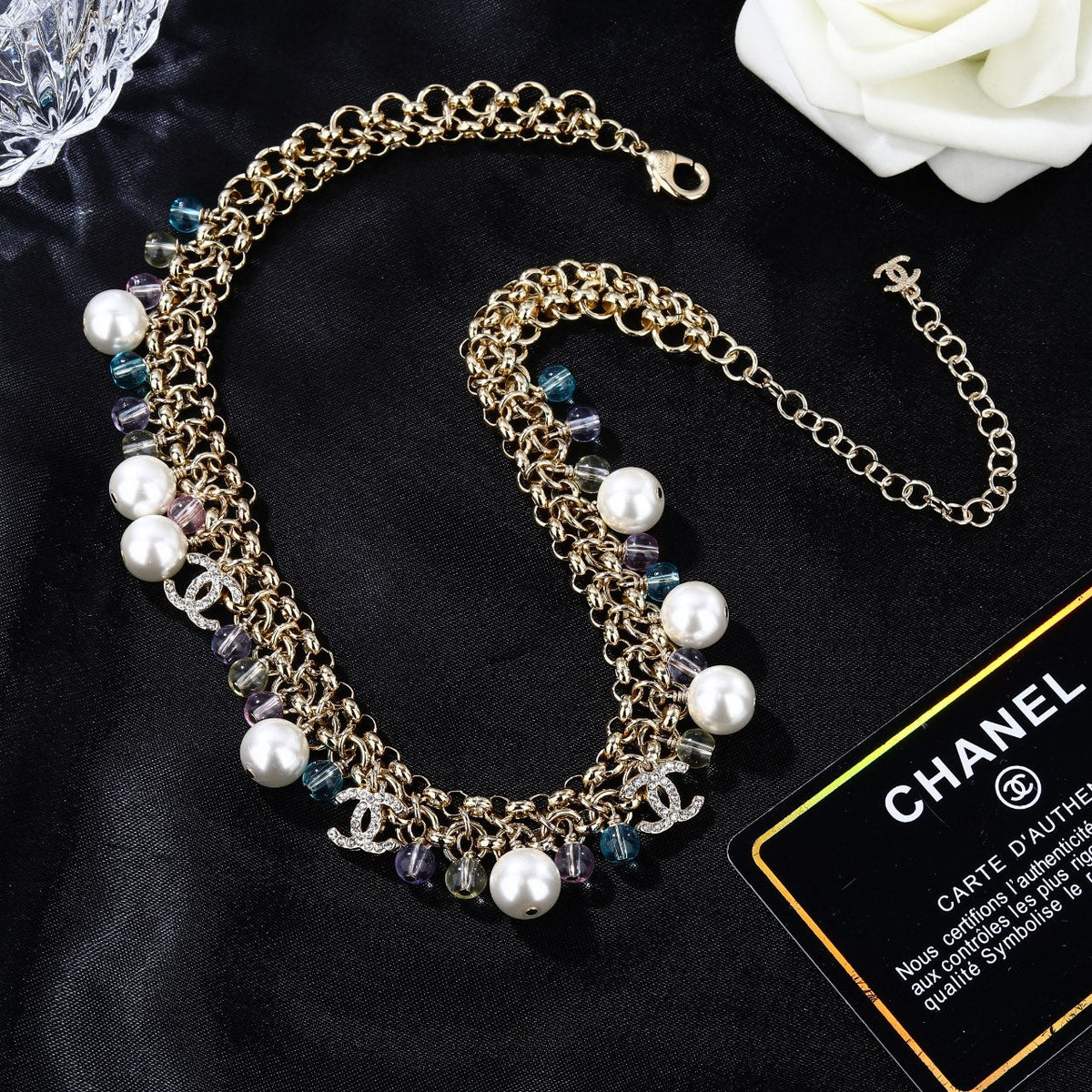 CHANEL P85 Double-C Necklace