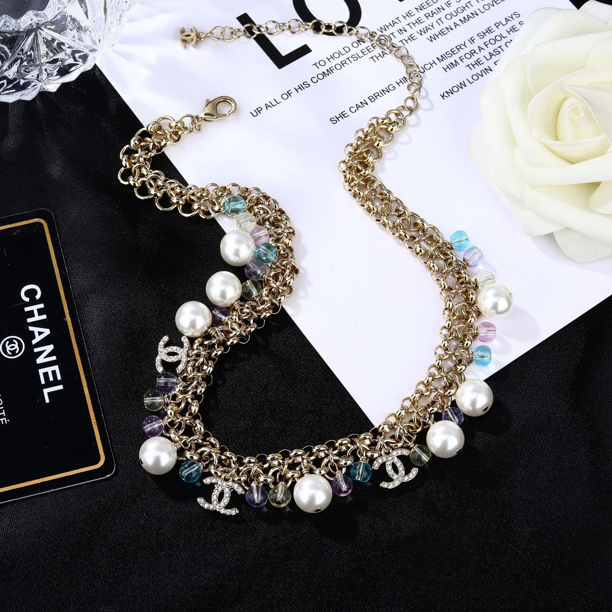 CHANEL P85 Double-C Necklace