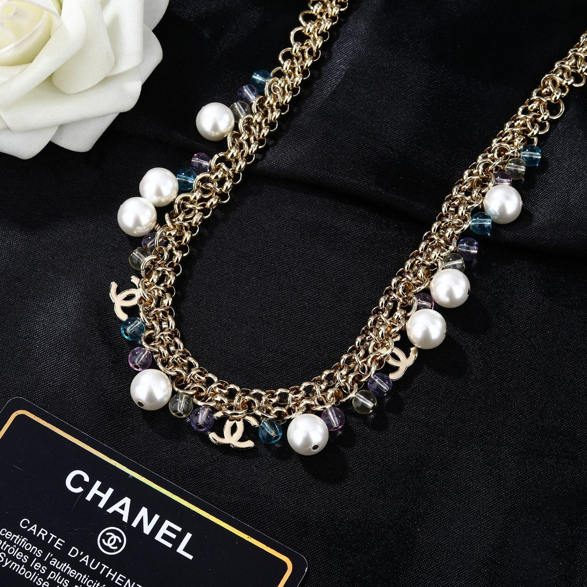 CHANEL P85 Double-C Necklace