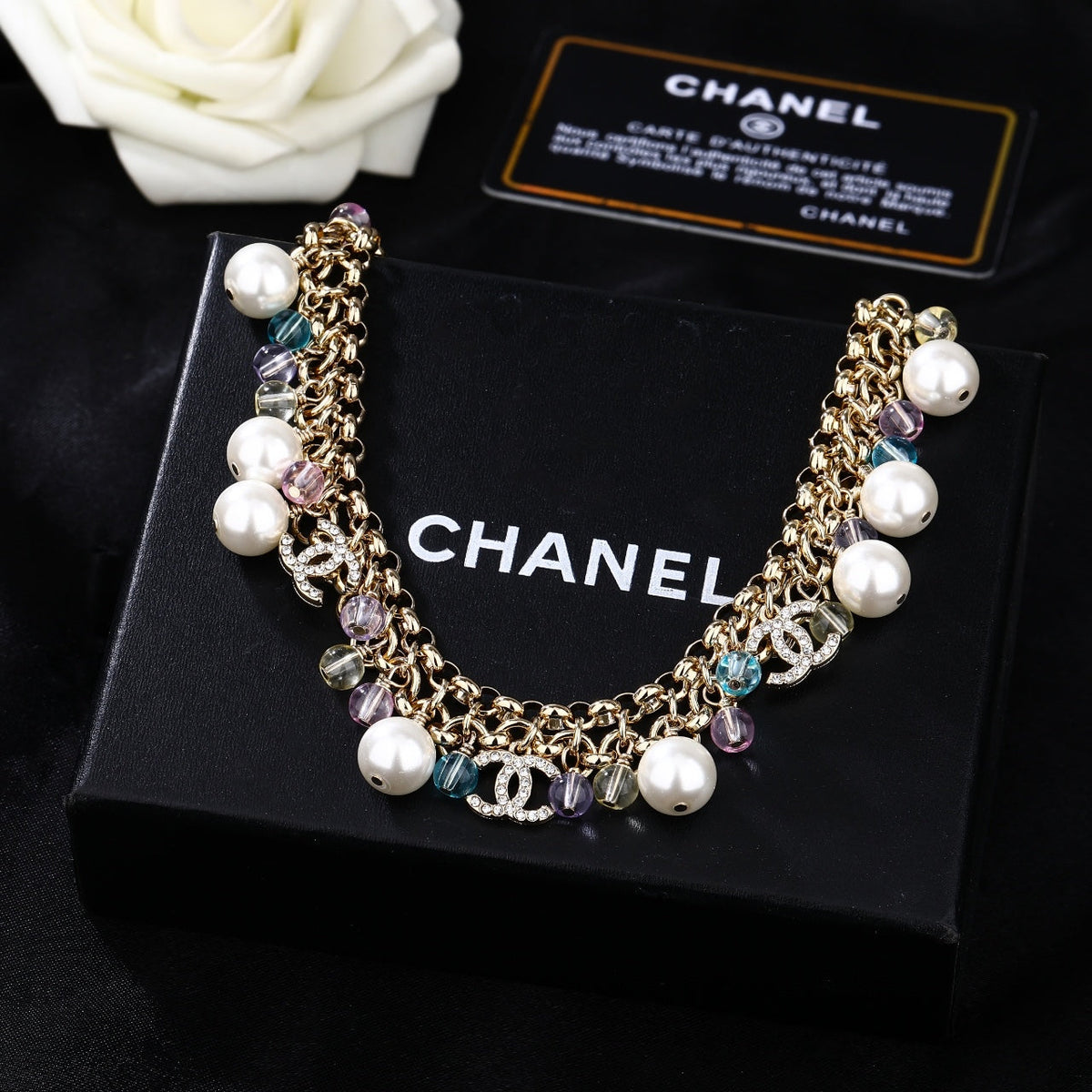 CHANEL P85 Double-C Necklace