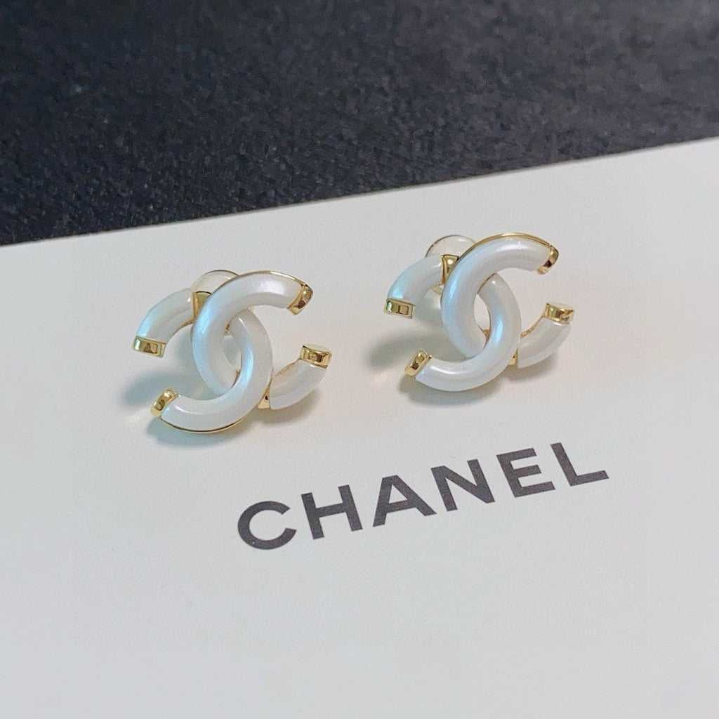 CHANEL Double-C Earrings
