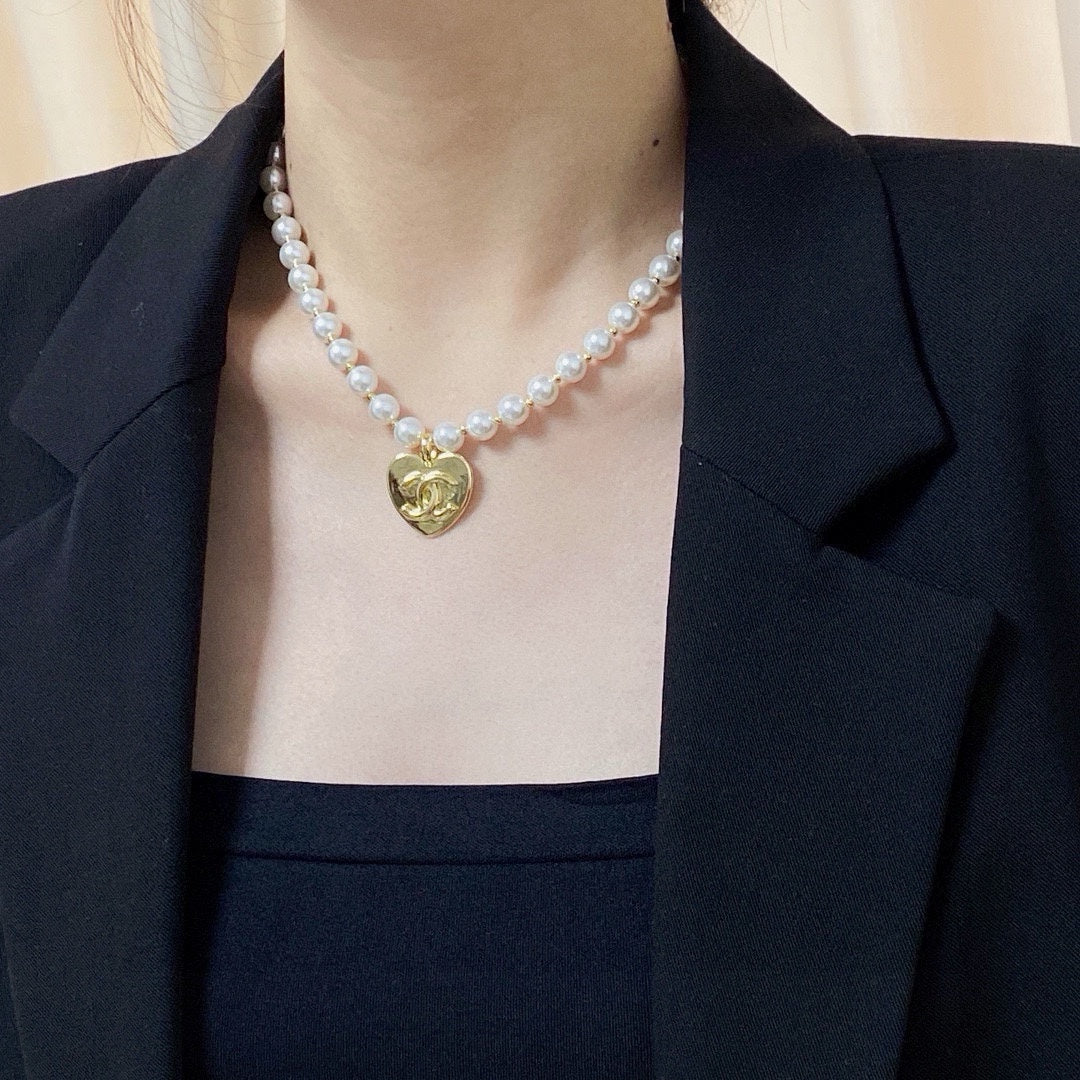 CHANEL Pearl Double-C Layered Necklace