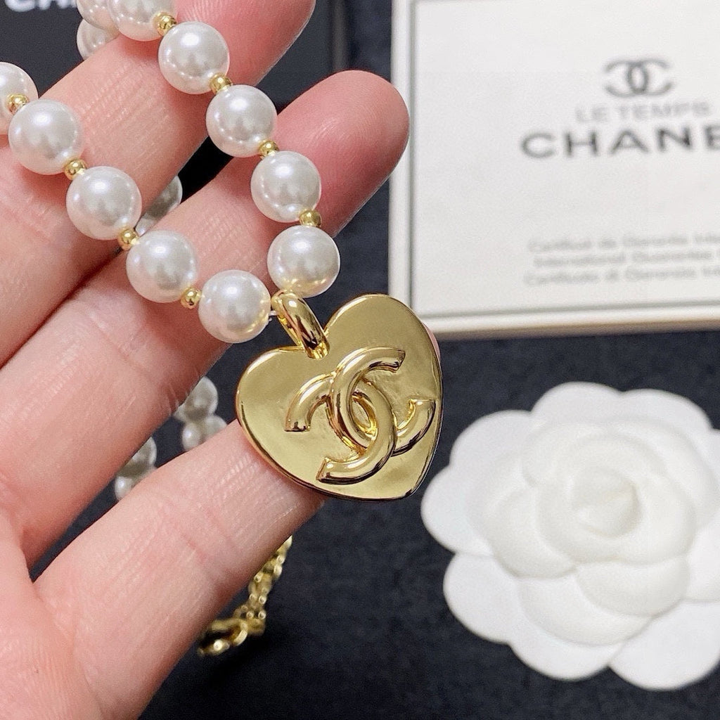 CHANEL Pearl Double-C Layered Necklace