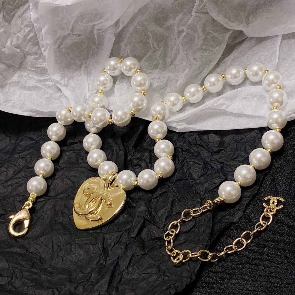 CHANEL Pearl Double-C Layered Necklace