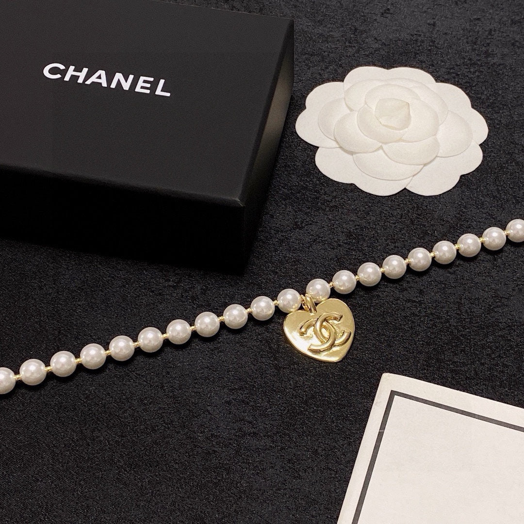 CHANEL Pearl Double-C Layered Necklace