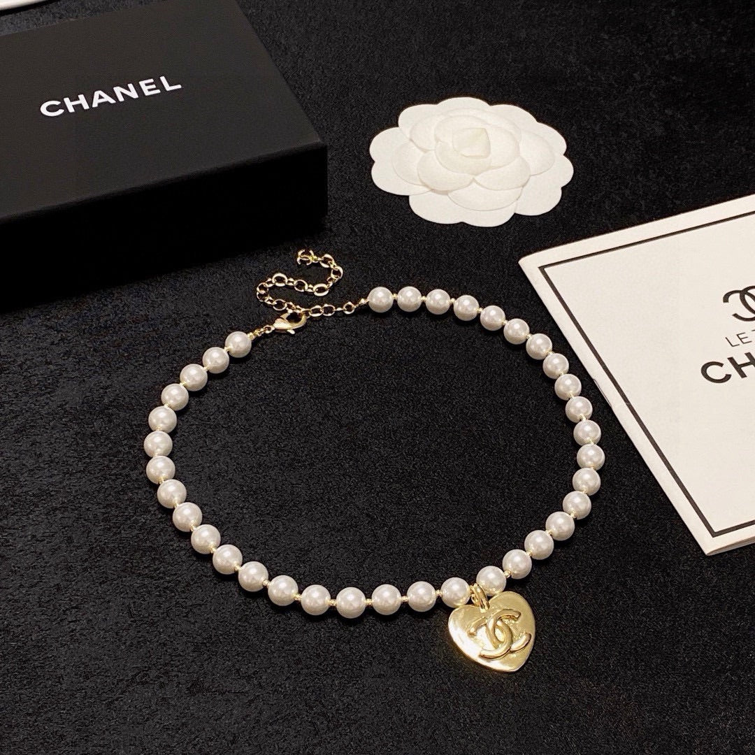 CHANEL Pearl Double-C Layered Necklace