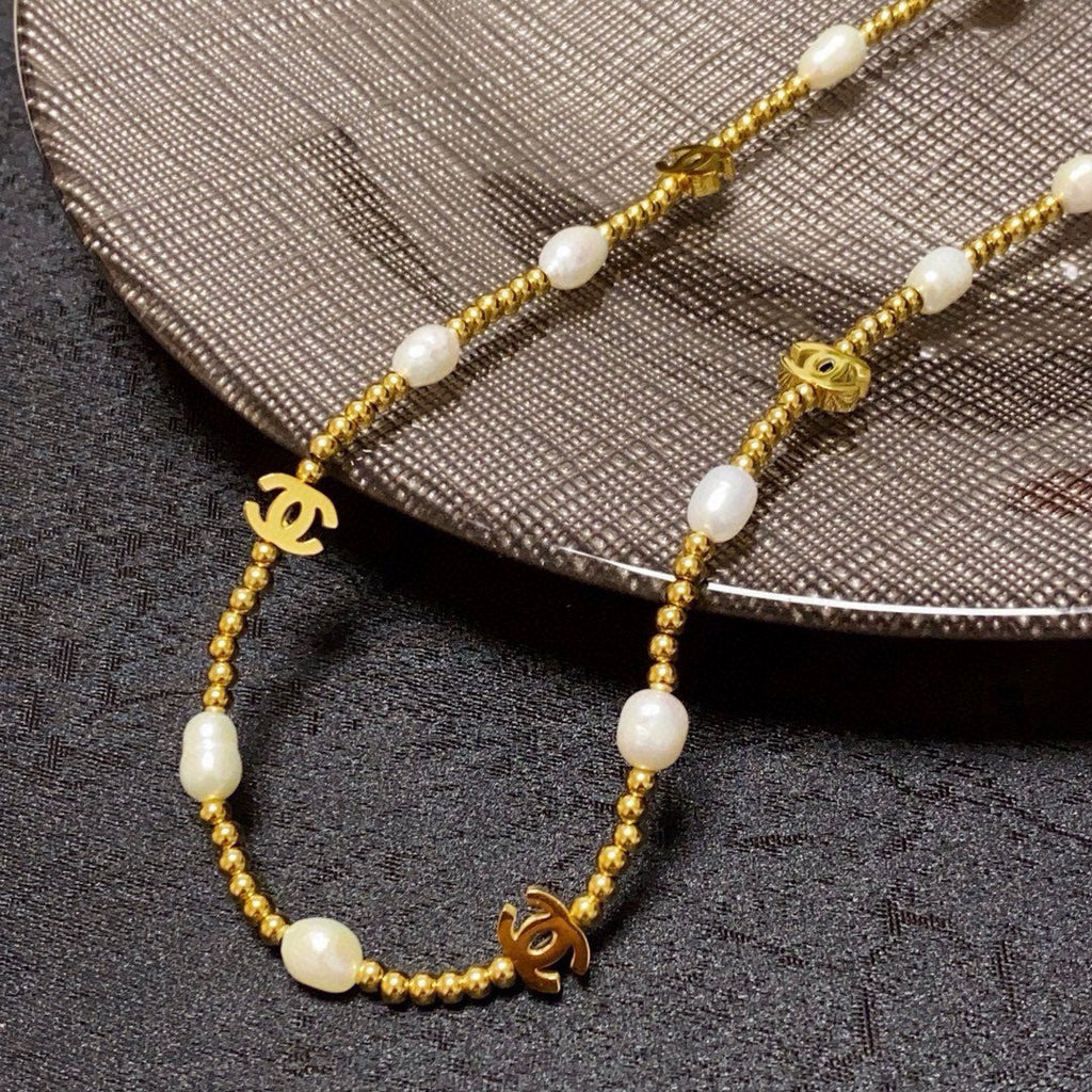 CHANEL Pearl Necklace