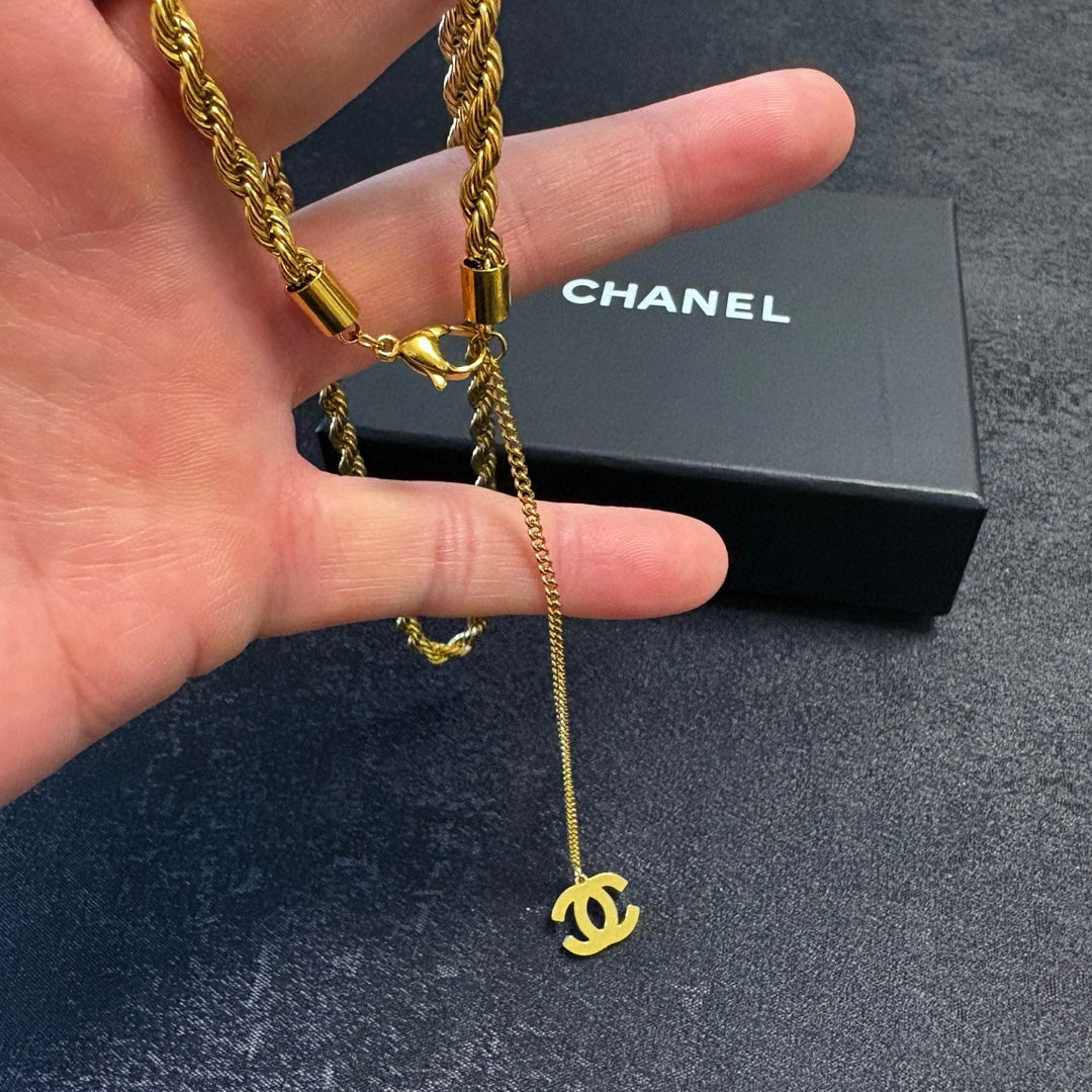 CHANEL Double-C Necklace