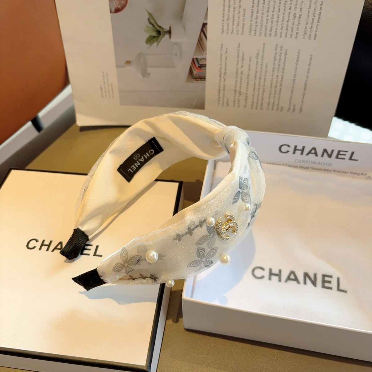 CHANEL Headband