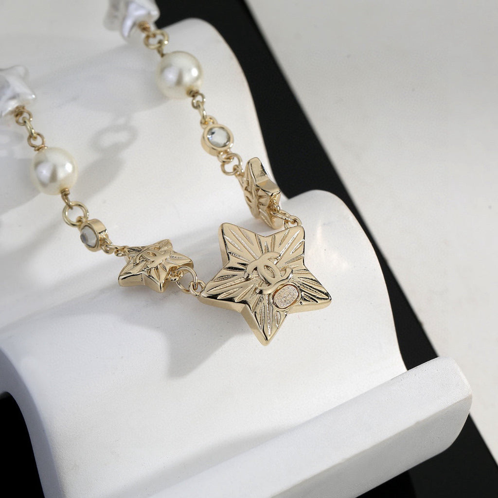 CHANEL Pearl Double-C Necklace