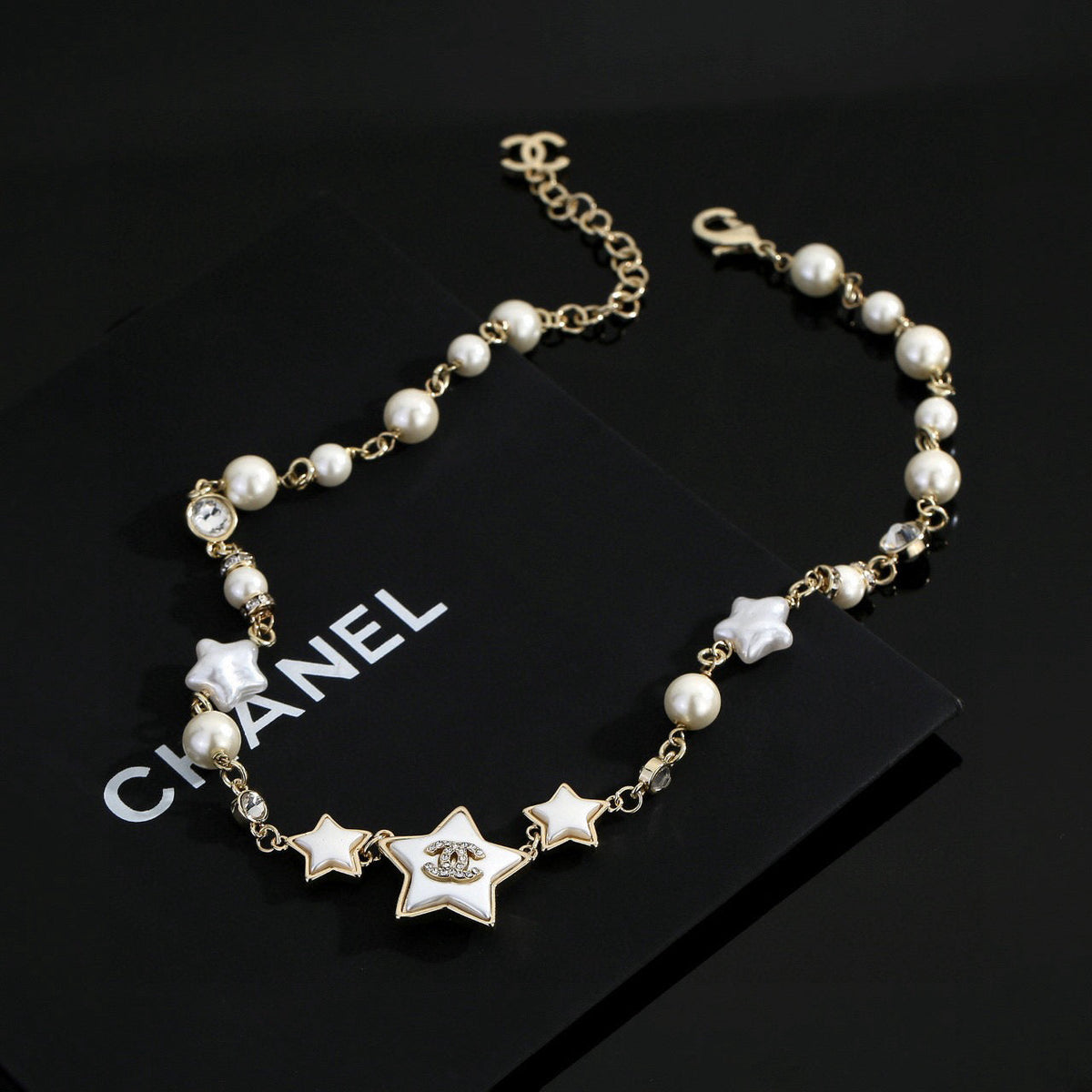 CHANEL Pearl Double-C Necklace