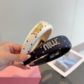 MIU MIU Polka Dot Headband