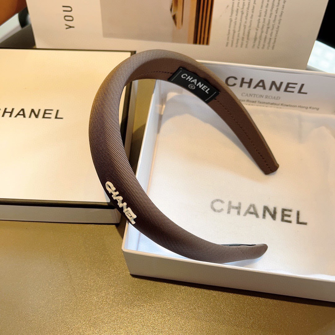 CHANEL Logo Headband
