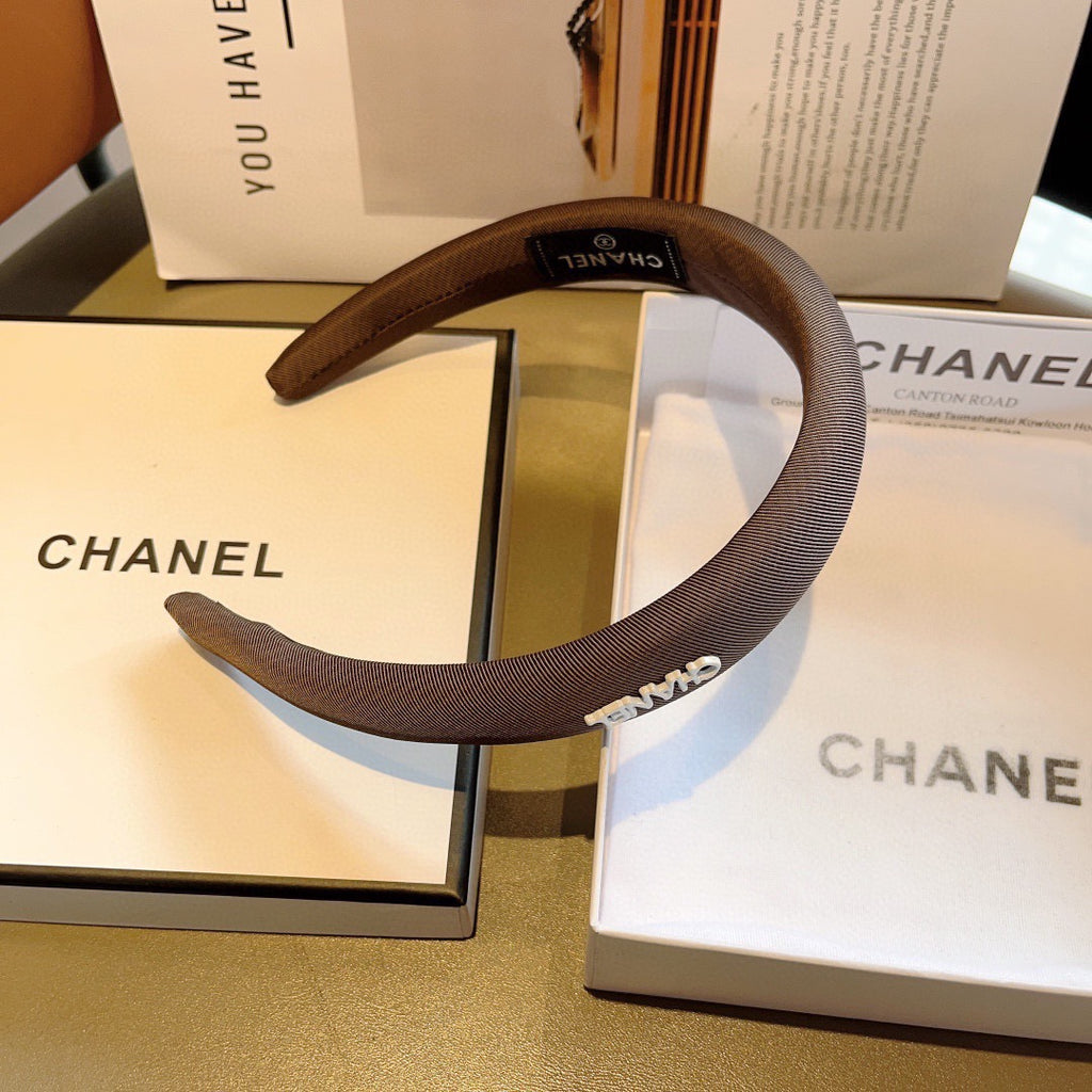 CHANEL Logo Headband