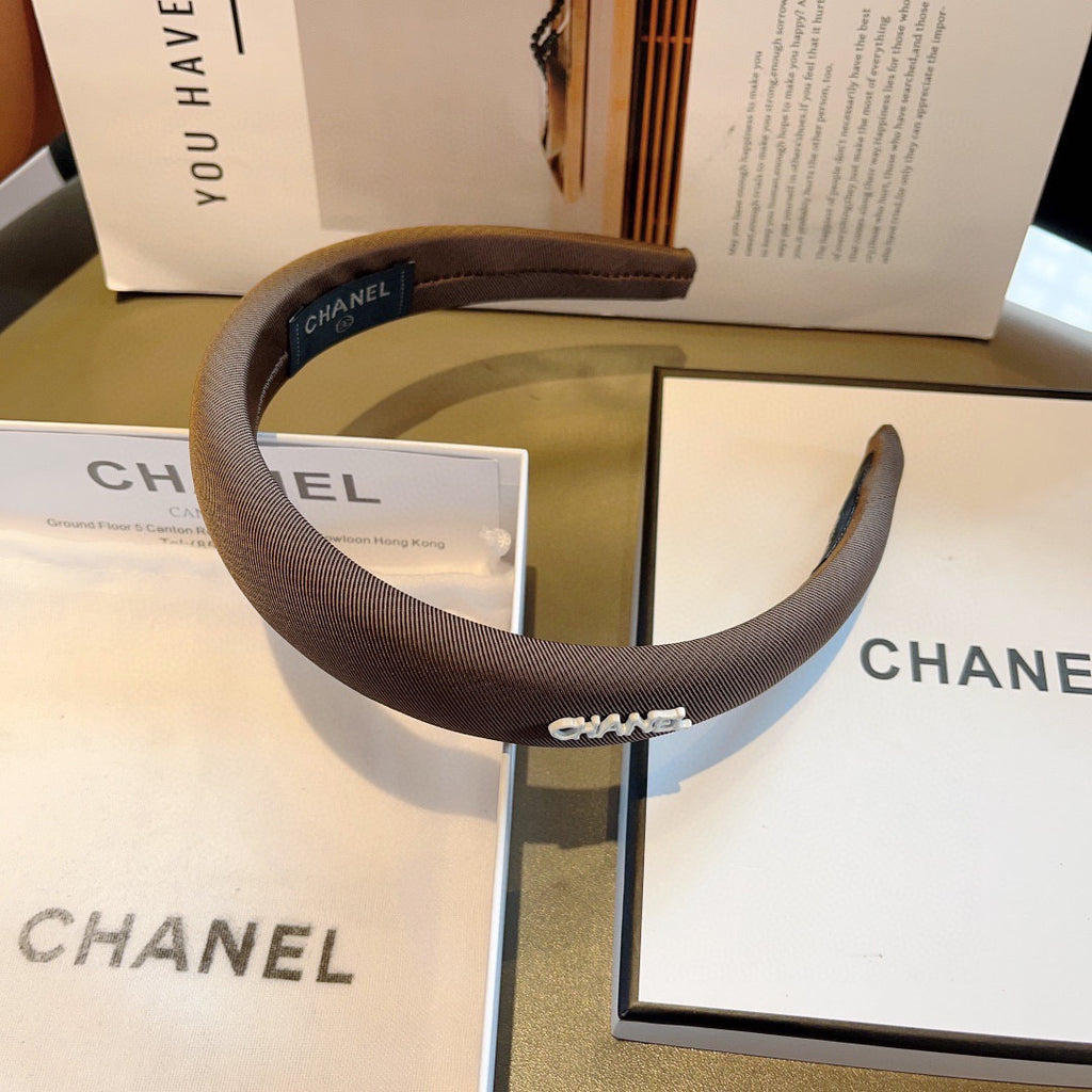CHANEL Logo Headband