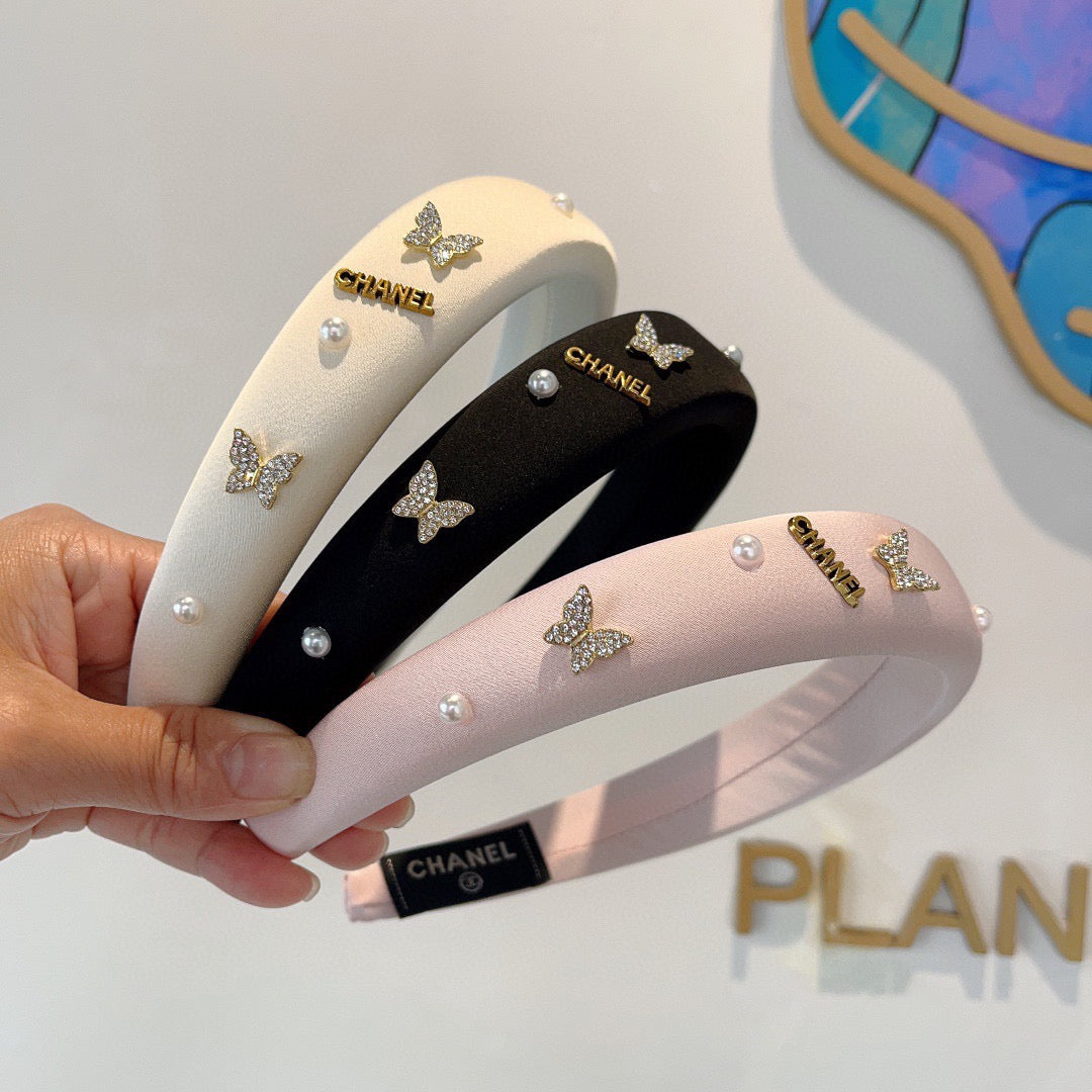 CHANEL Logo Headband