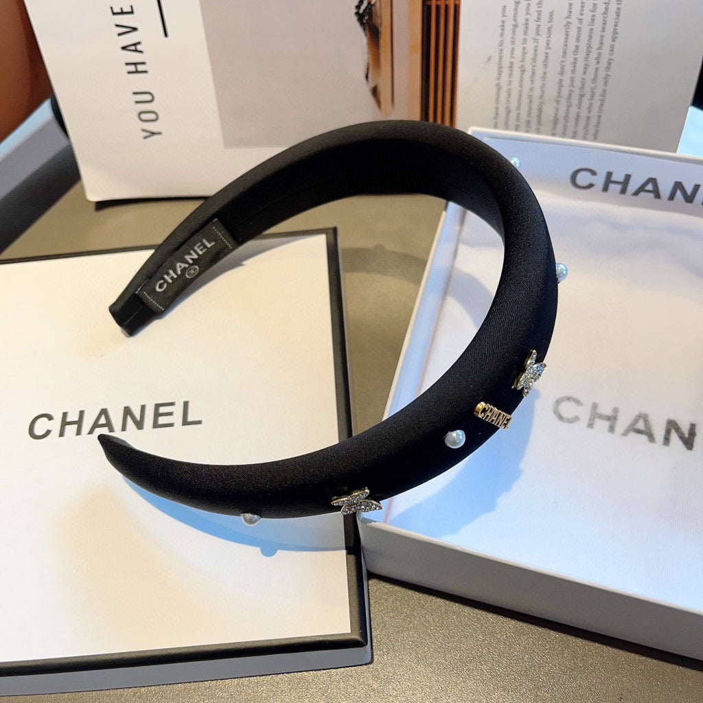 CHANEL Logo Headband