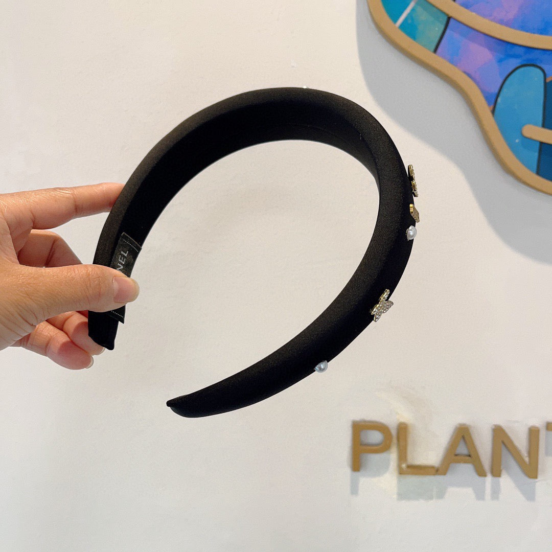 CHANEL Logo Headband