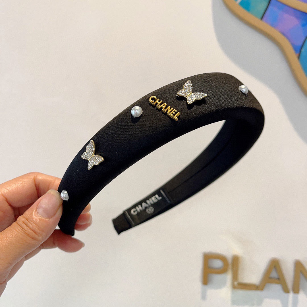 CHANEL Logo Headband