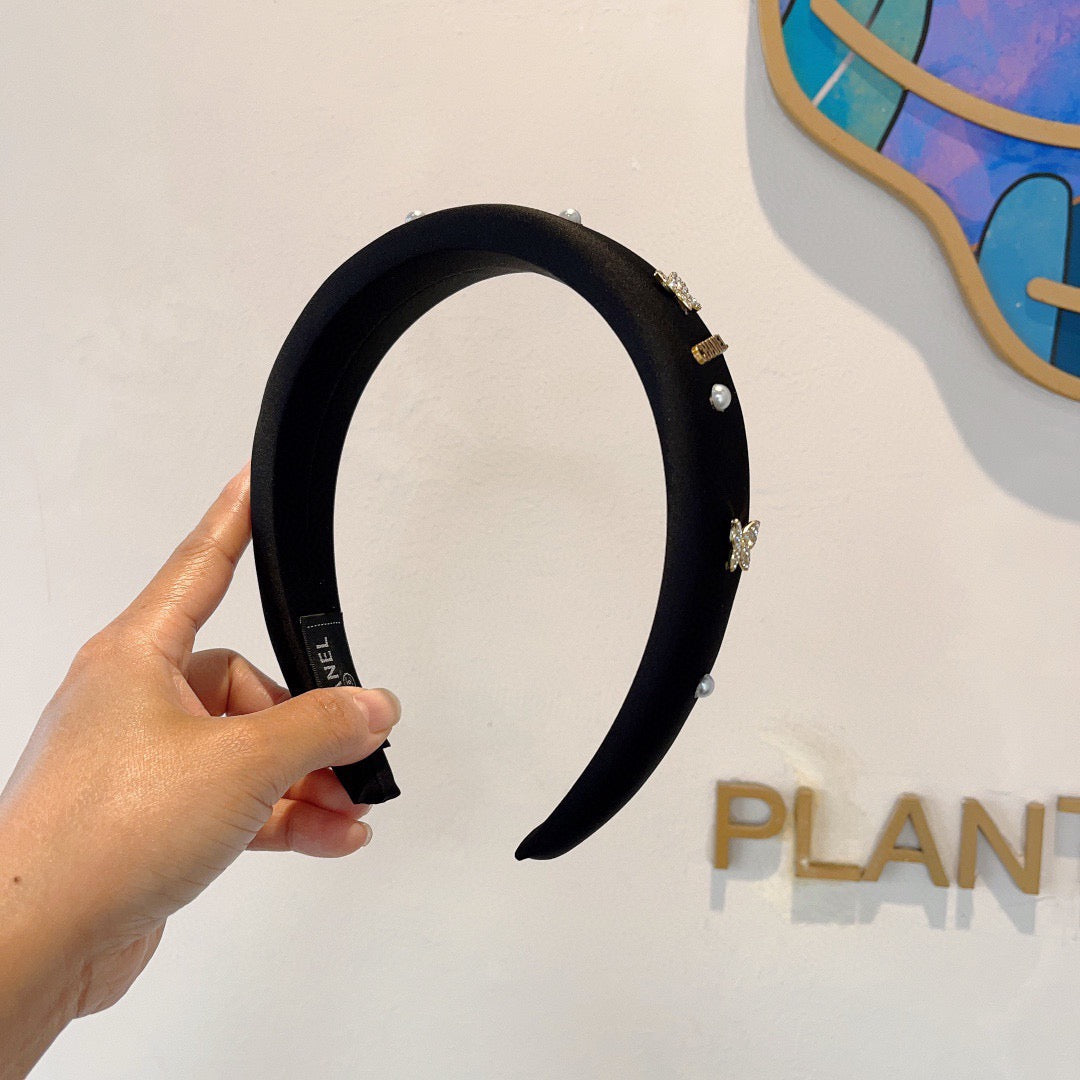 CHANEL Logo Headband