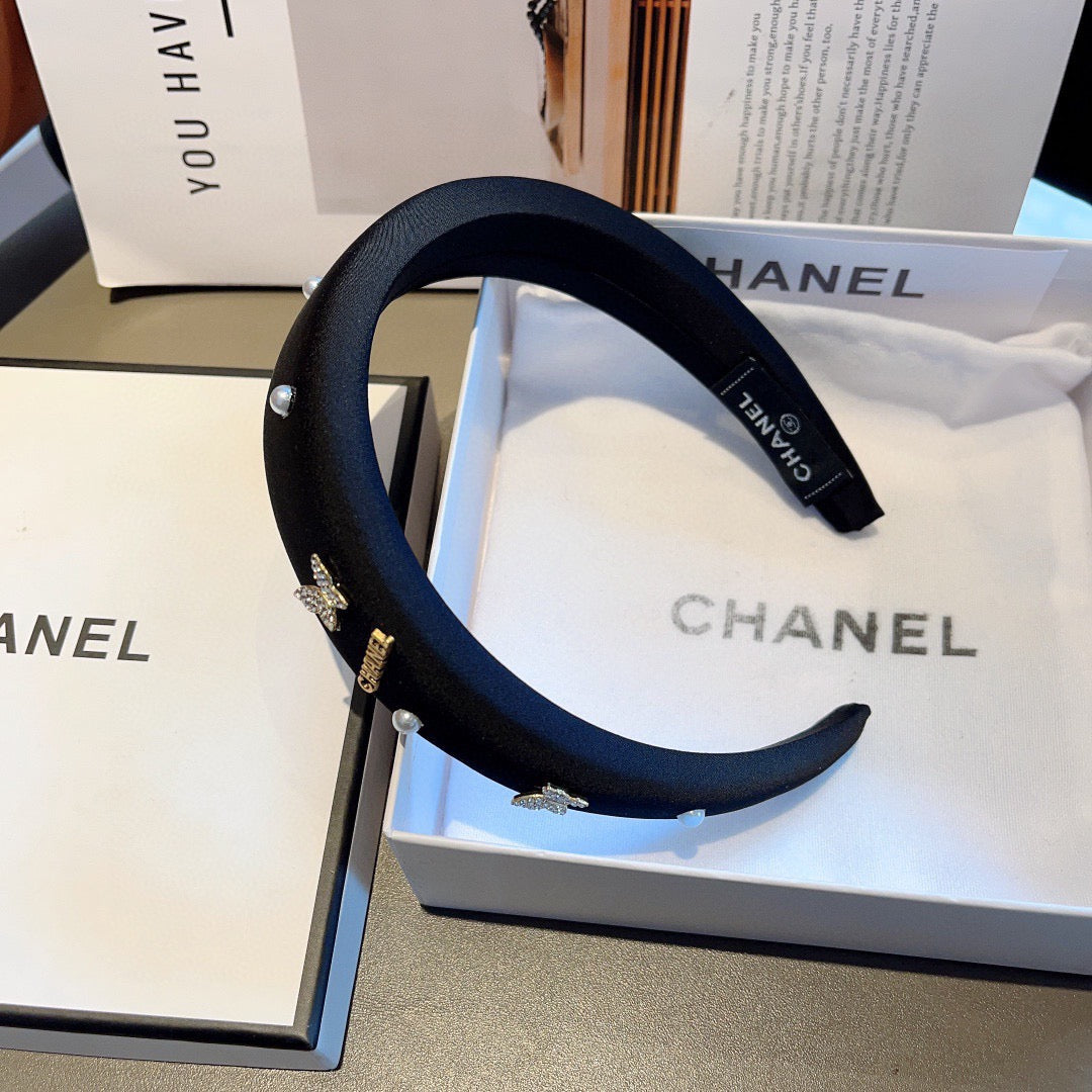 CHANEL Logo Headband