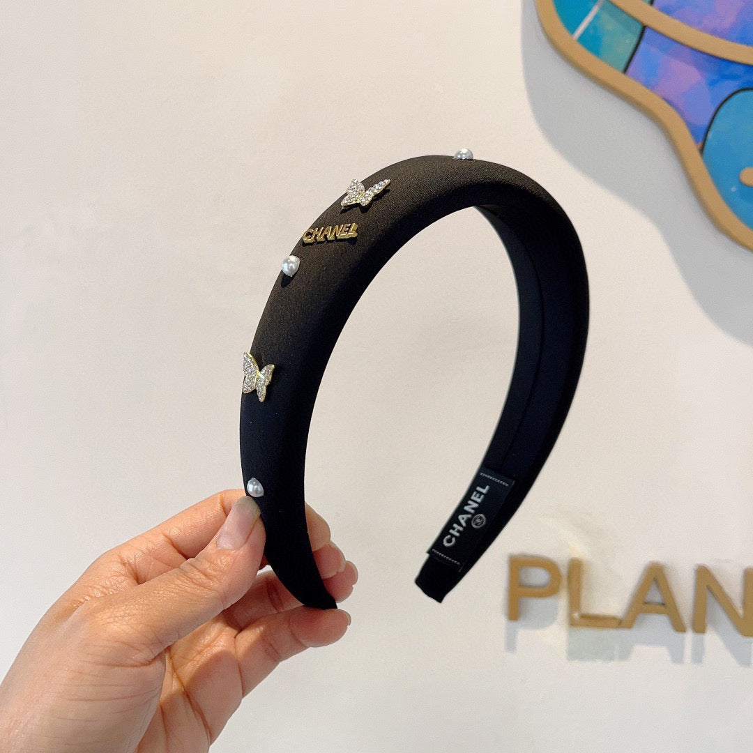 CHANEL Logo Headband