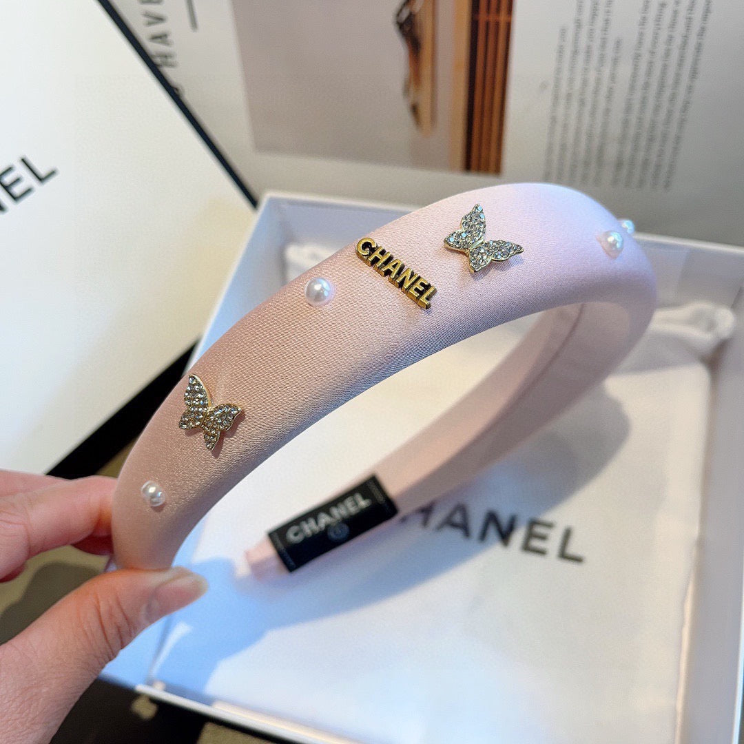 CHANEL Logo Headband