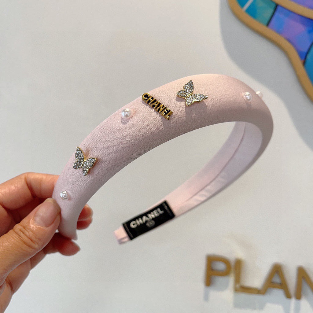 CHANEL Logo Headband