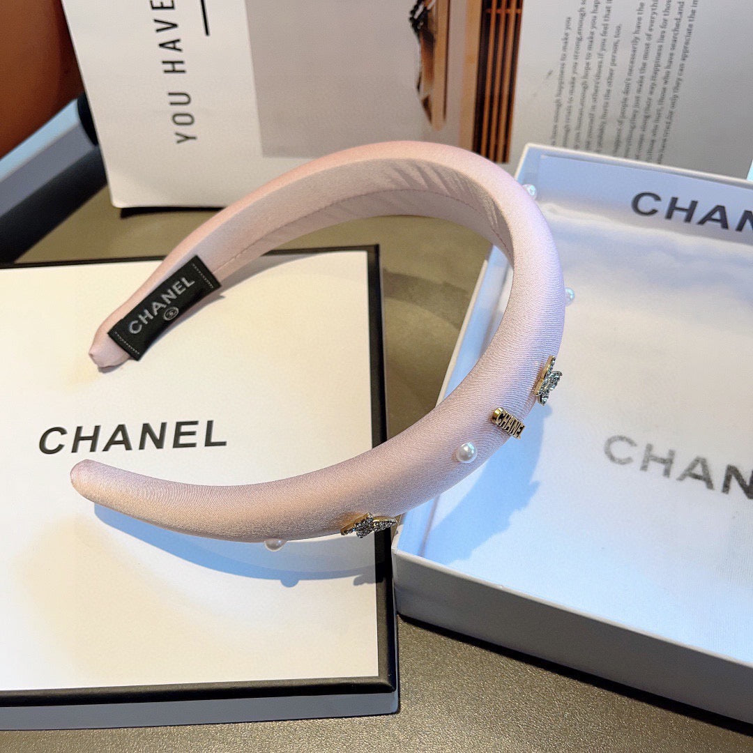 CHANEL Logo Headband