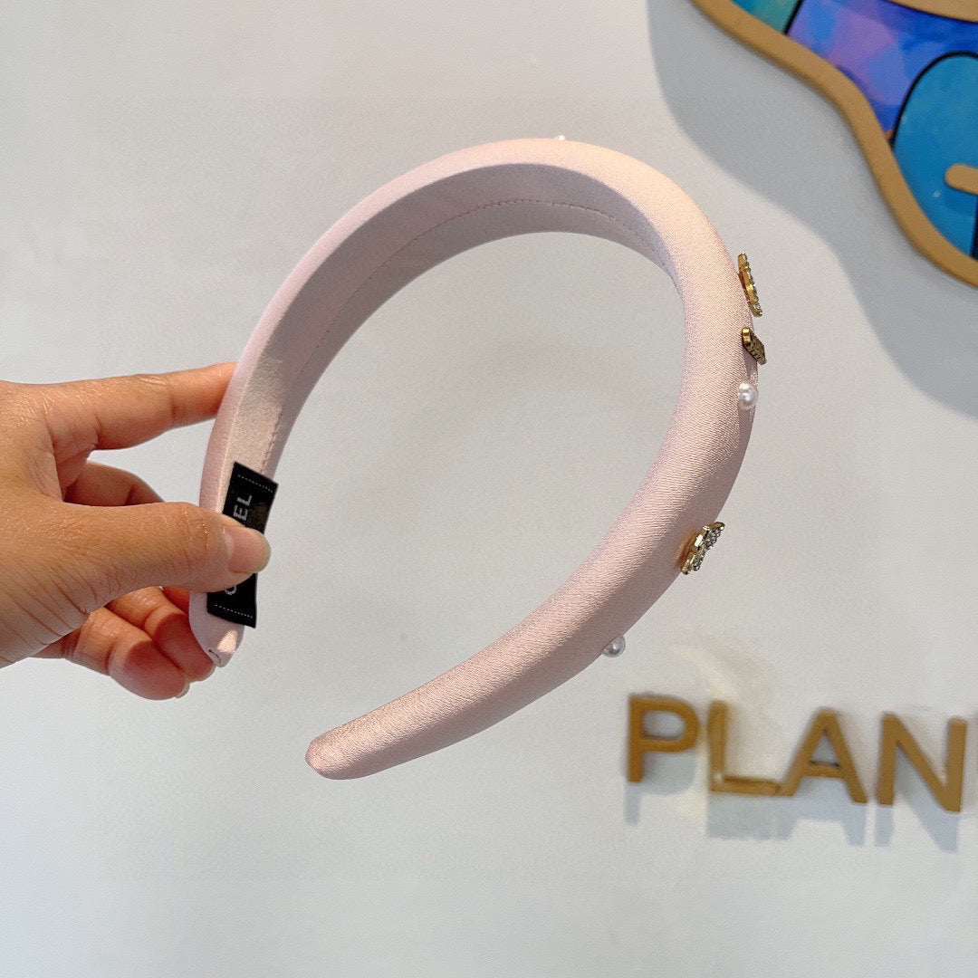 CHANEL Logo Headband