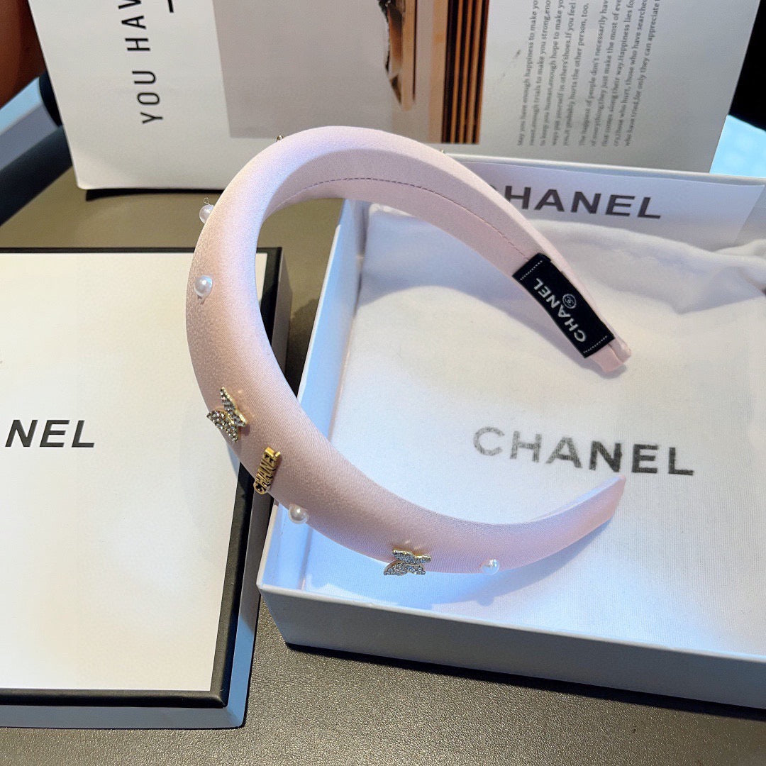 CHANEL Logo Headband