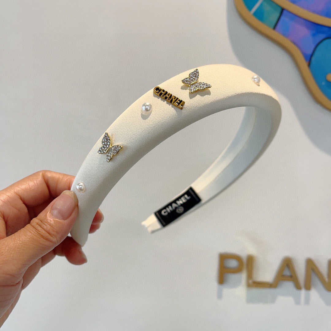 CHANEL Logo Headband