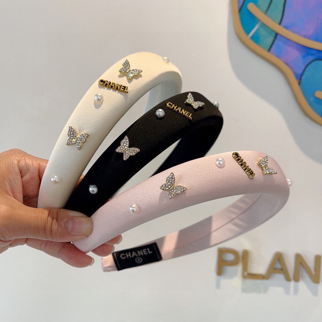 CHANEL Logo Headband