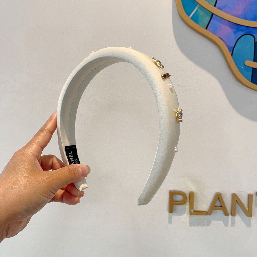CHANEL Logo Headband