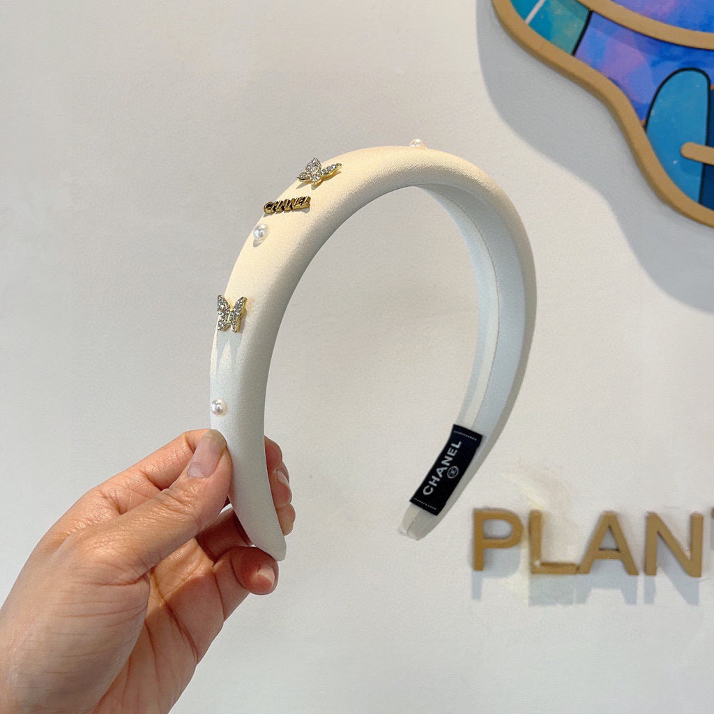 CHANEL Logo Headband