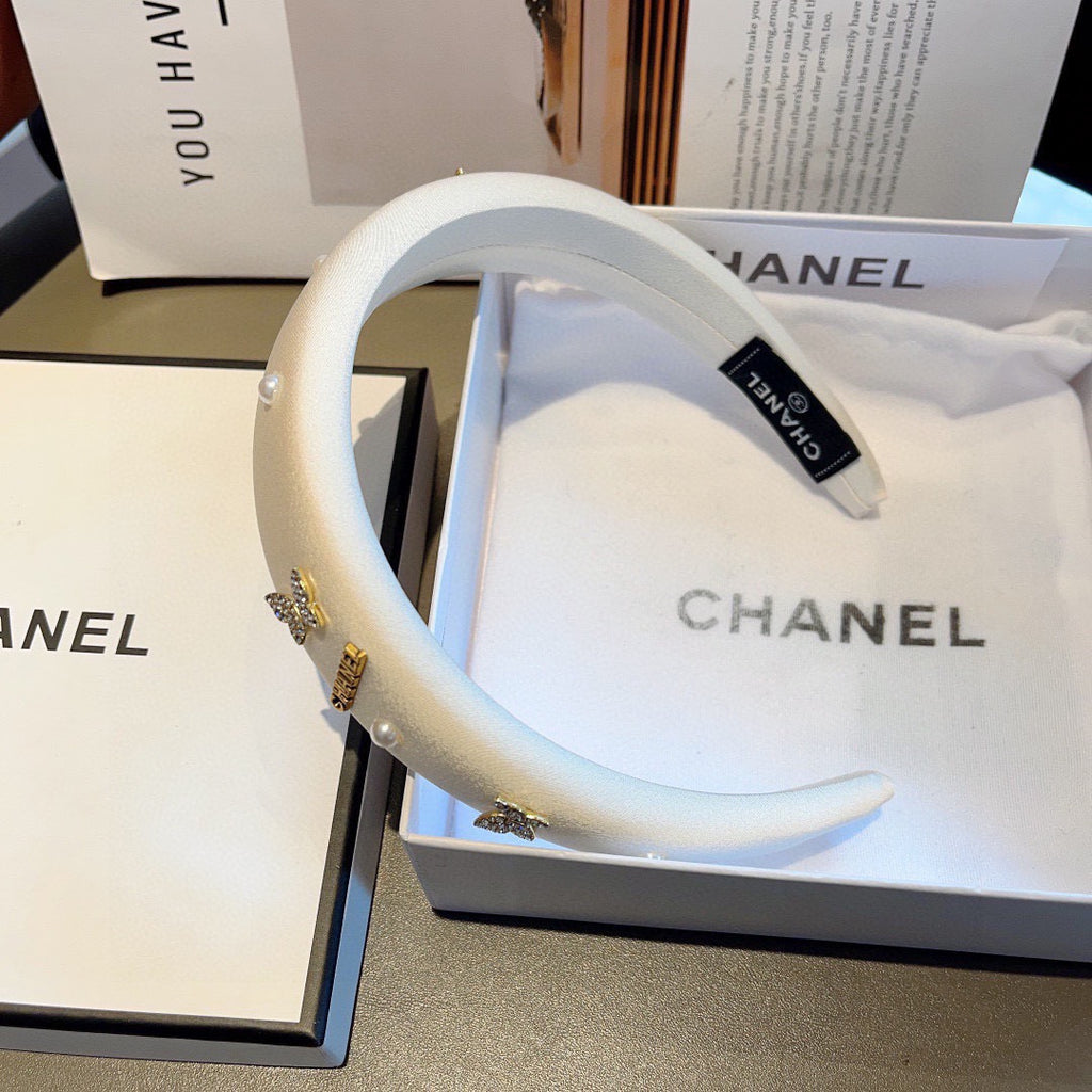 CHANEL Logo Headband