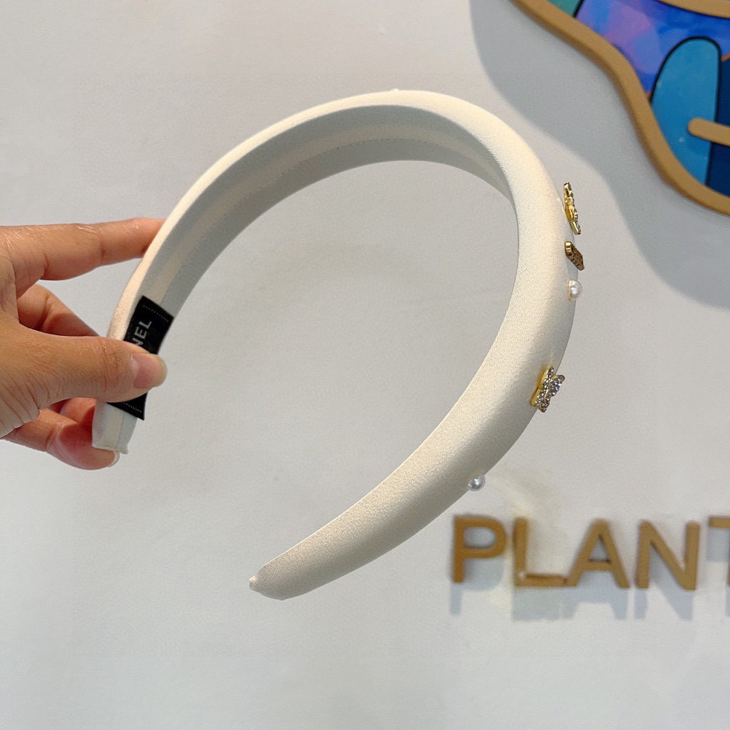 CHANEL Logo Headband