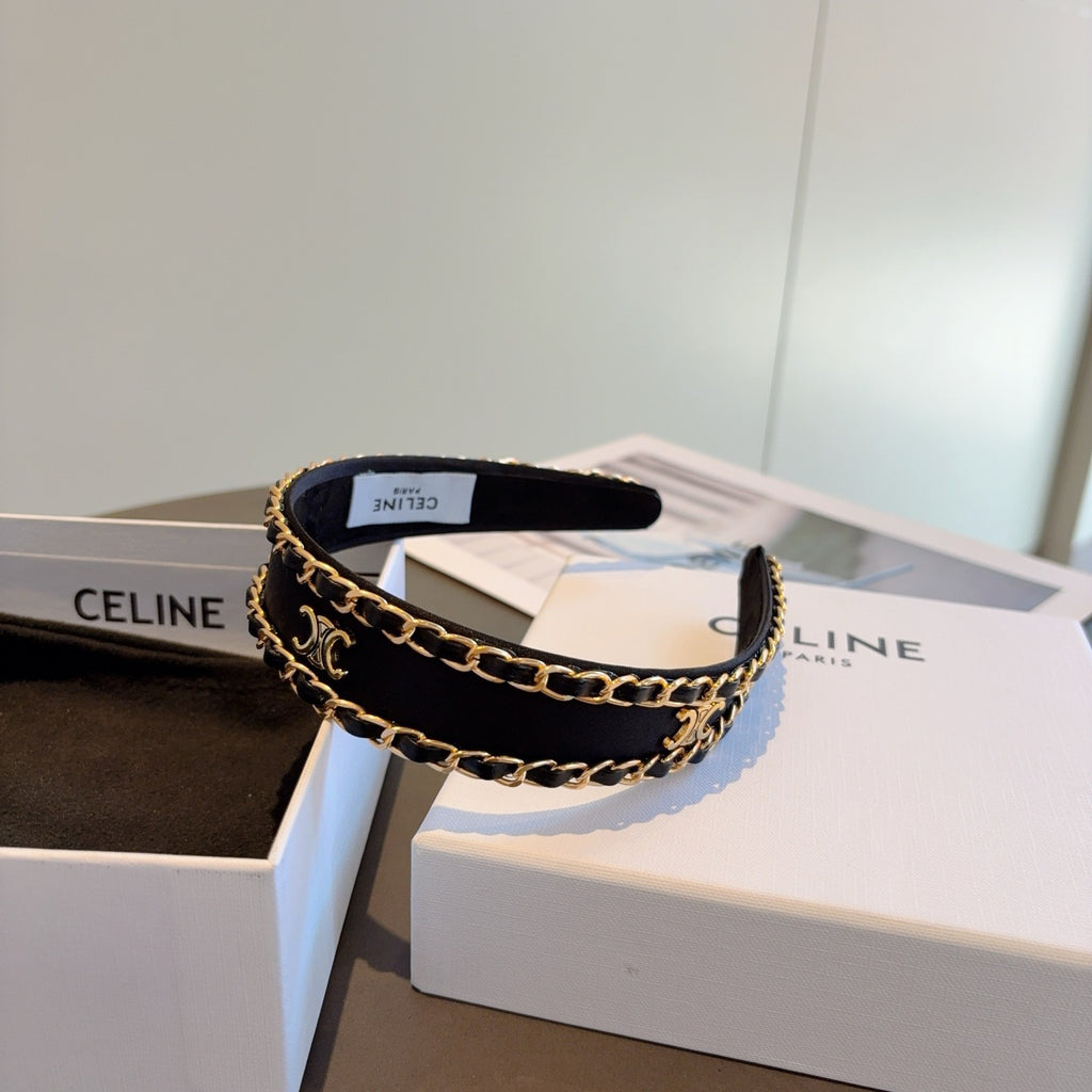 CELINE Chain Headband