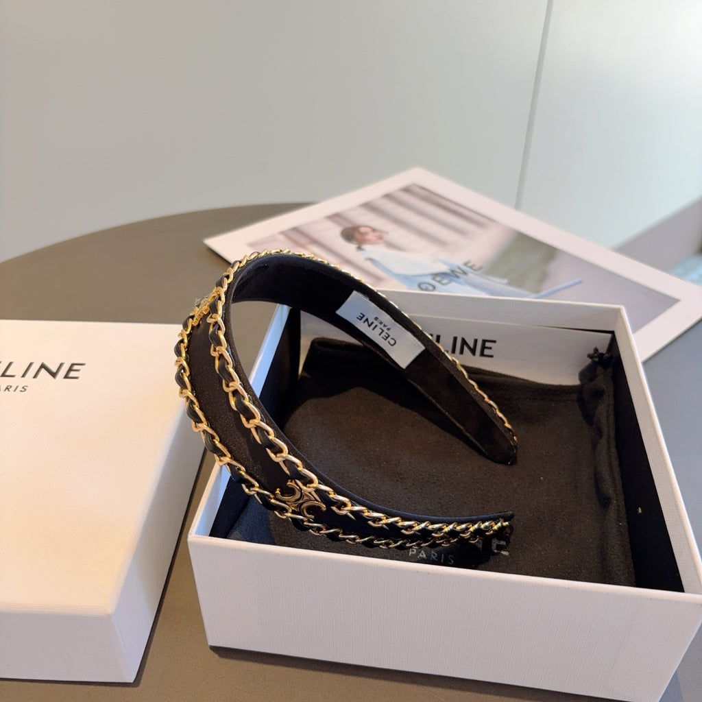 CELINE Chain Headband