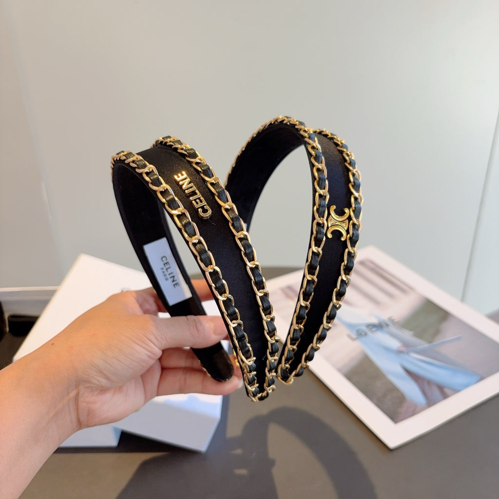 CELINE Chain Headband
