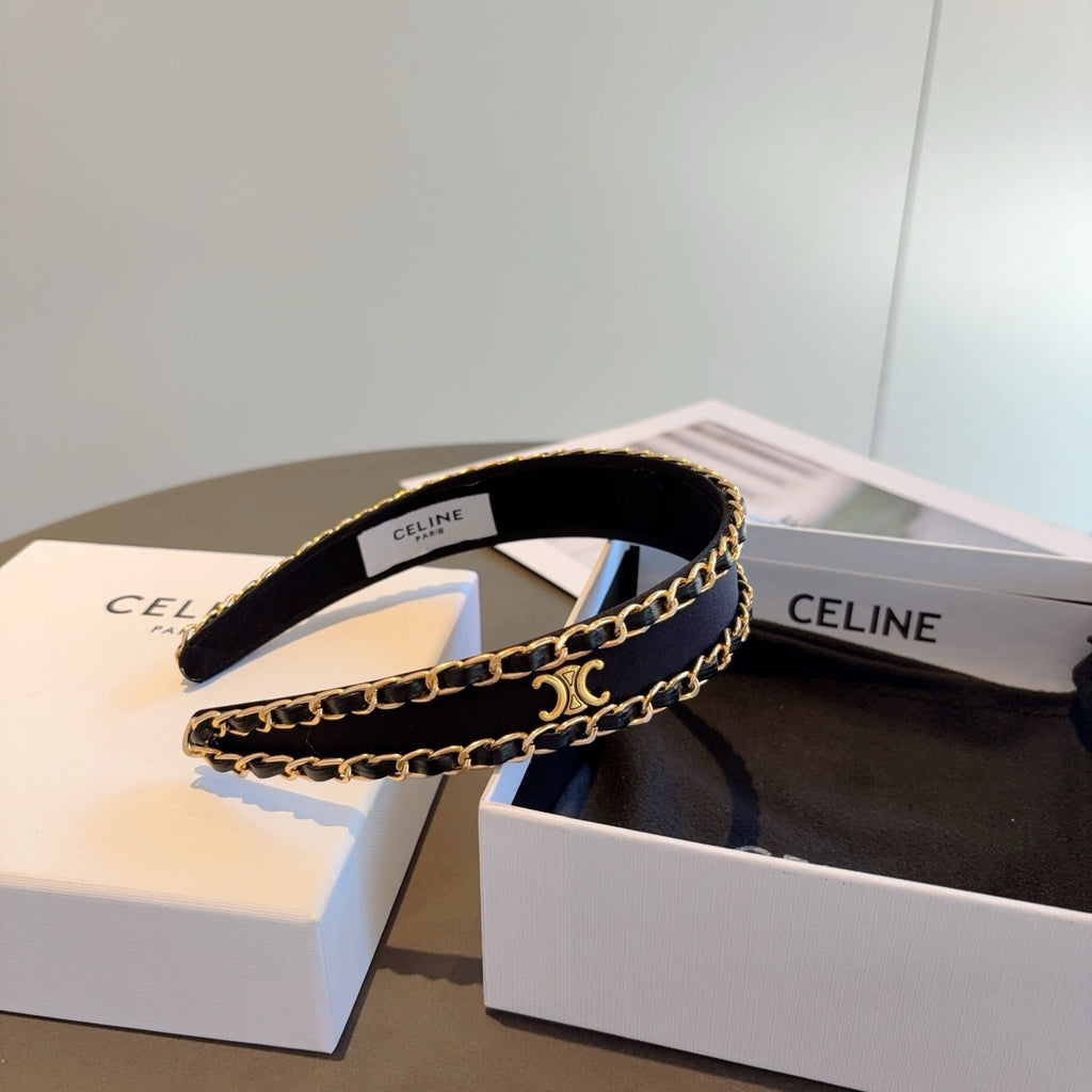 CELINE Chain Headband