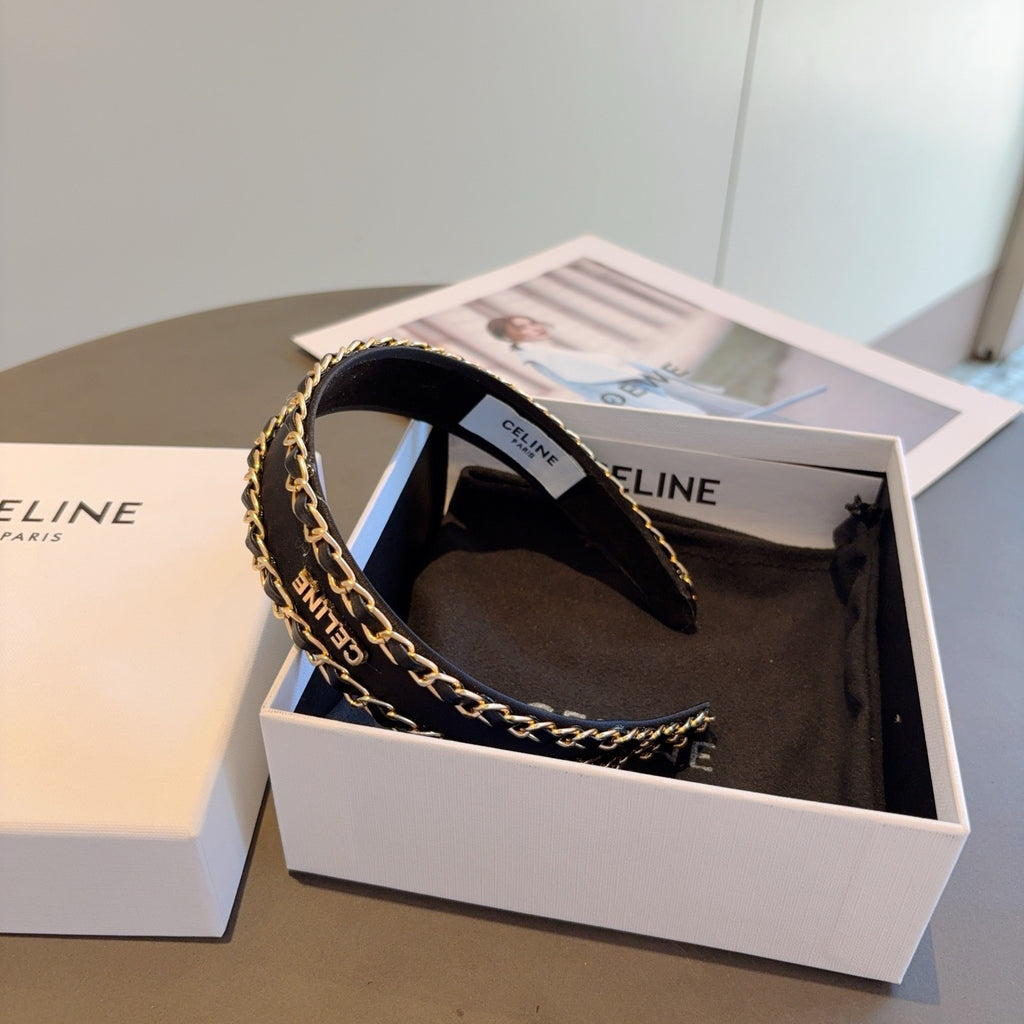 CELINE Chain Headband