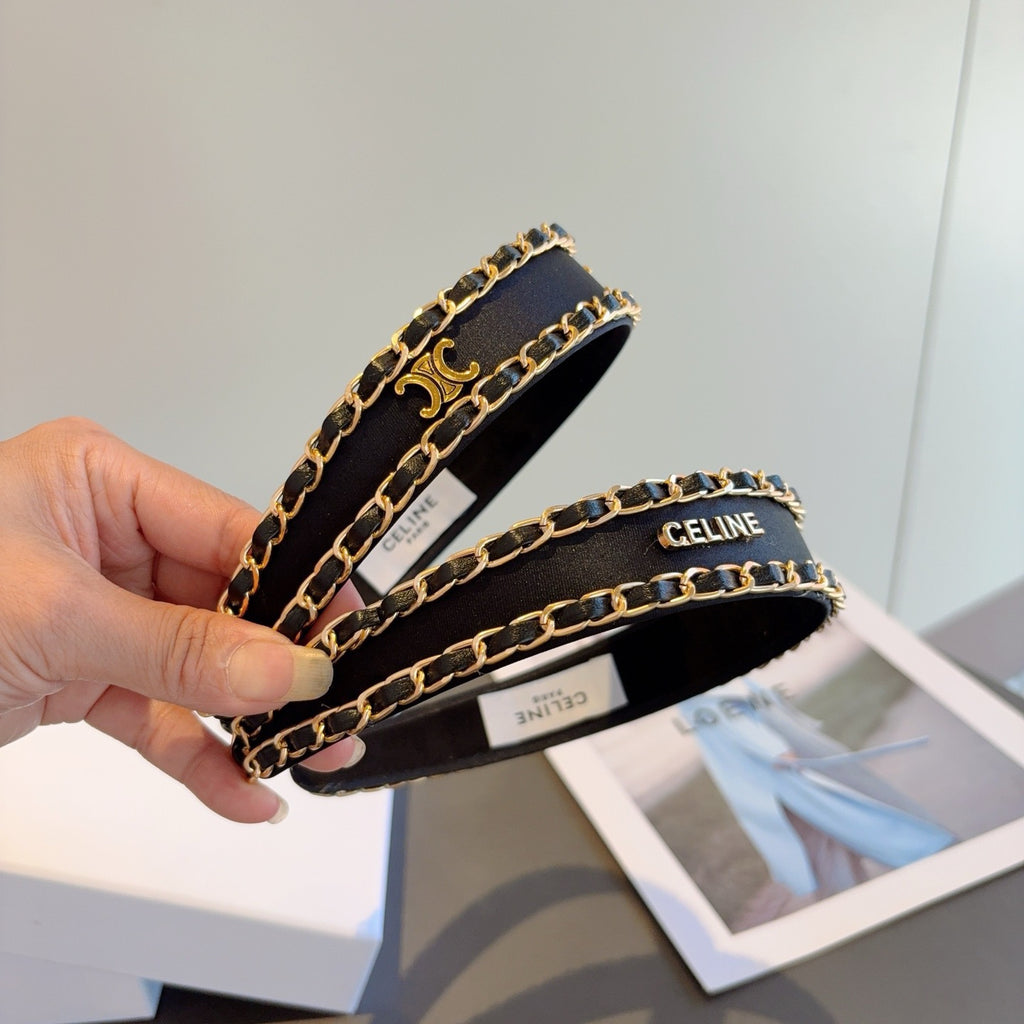 CELINE Chain Headband