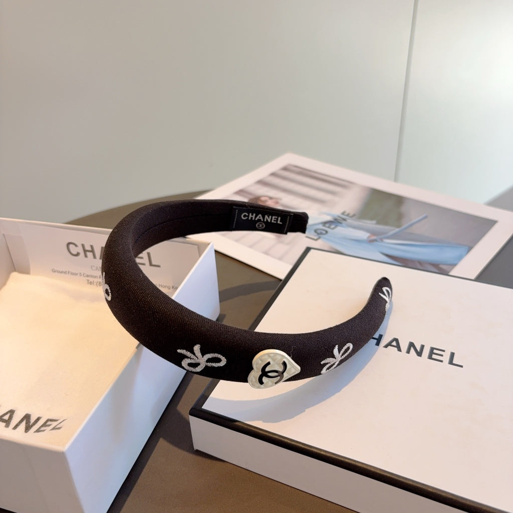 CHANEL Logo Headband
