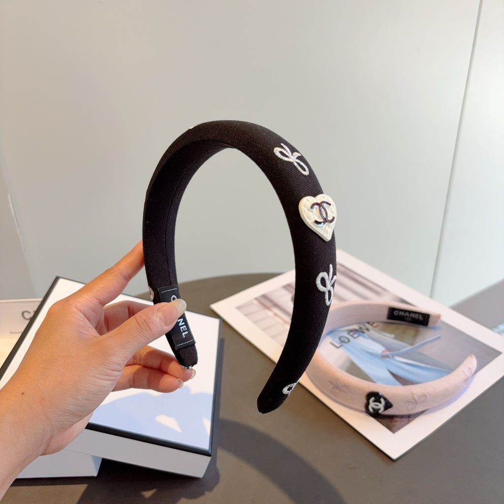 CHANEL Logo Headband