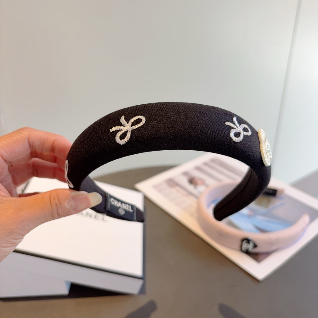 CHANEL Logo Headband