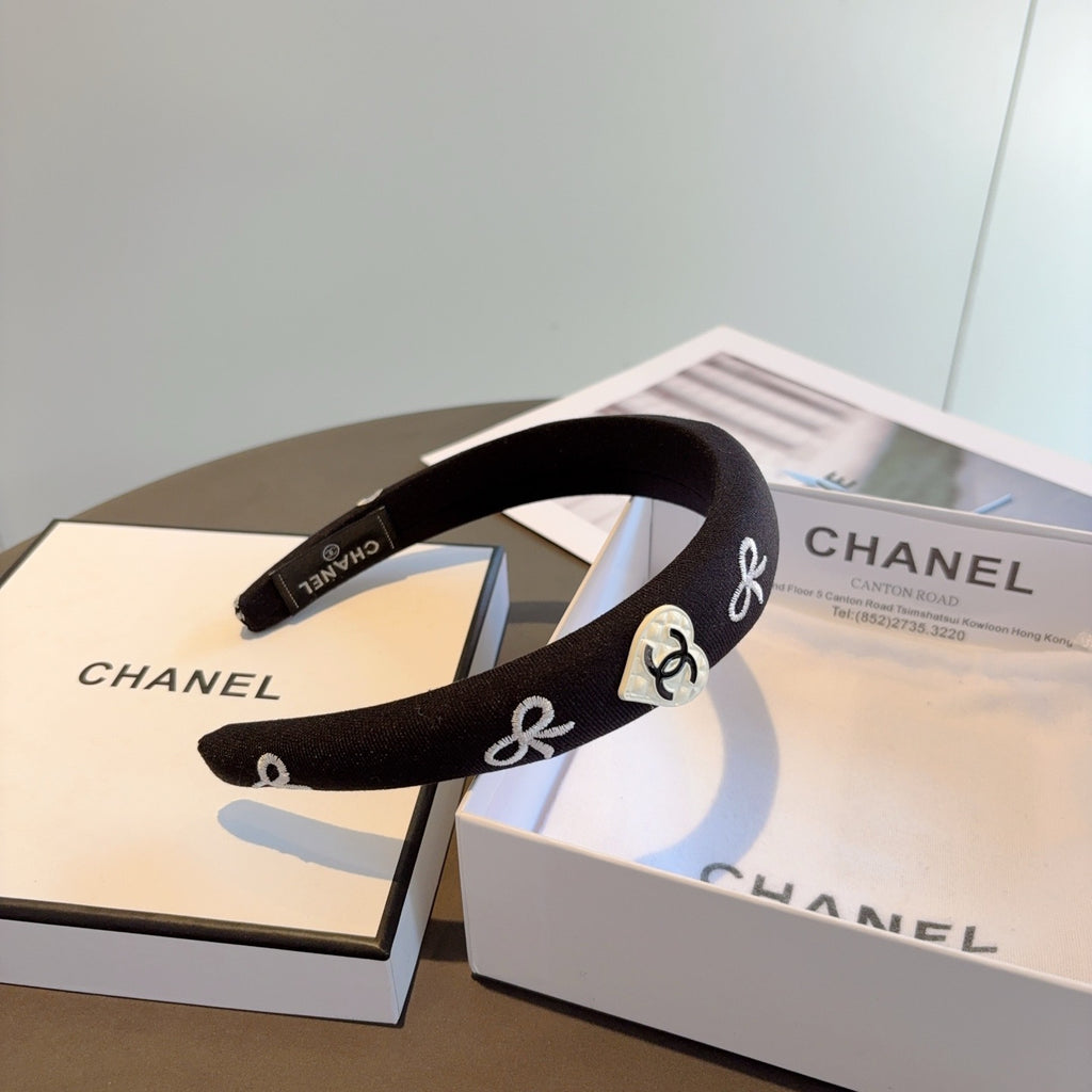 CHANEL Logo Headband
